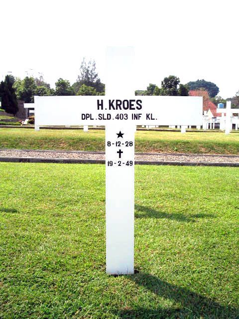 Afbeelding van graf of monument van Hendrik Kroes