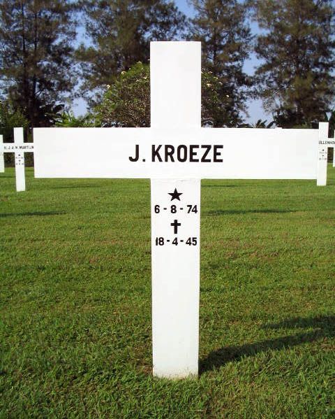 Afbeelding van graf of monument van Jan Kroeze