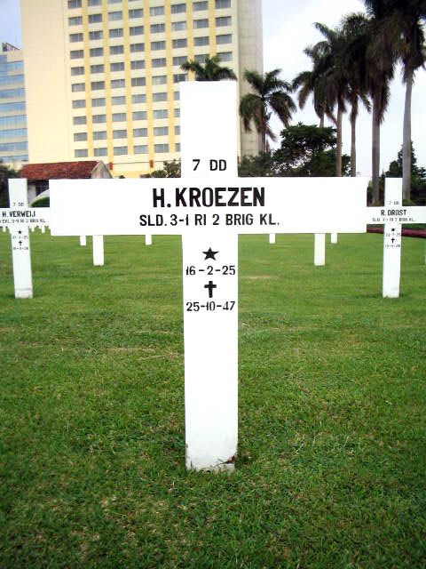 Afbeelding van graf of monument van Hendrik Kroezen