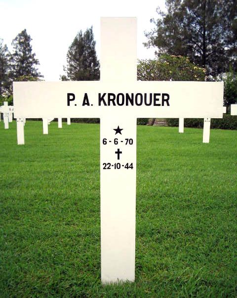 Afbeelding van graf of monument van Pieter Anthonie Kronouer