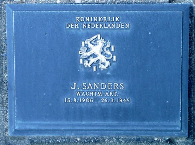 Afbeelding van graf of monument van Jacob Sanders