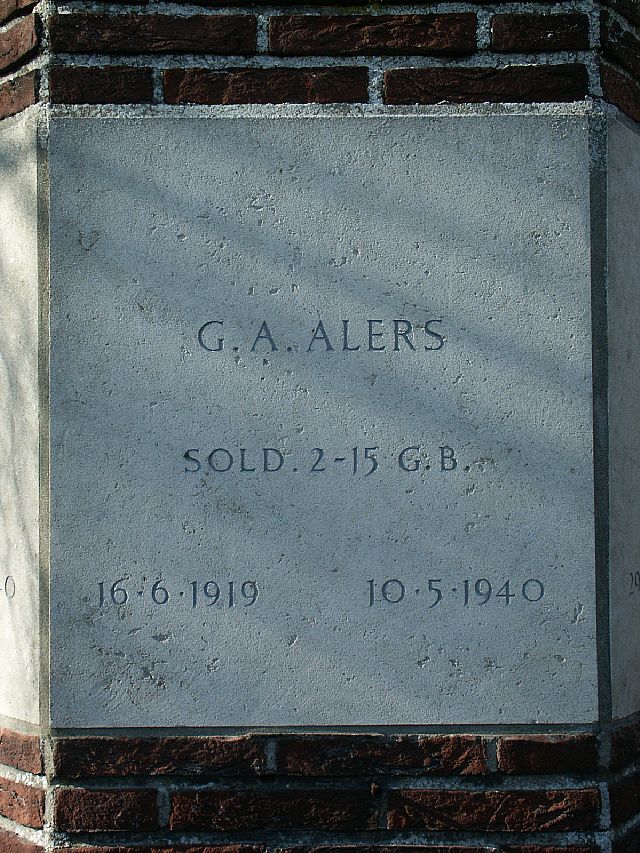 Afbeelding van graf of monument van George Adrianus Alers