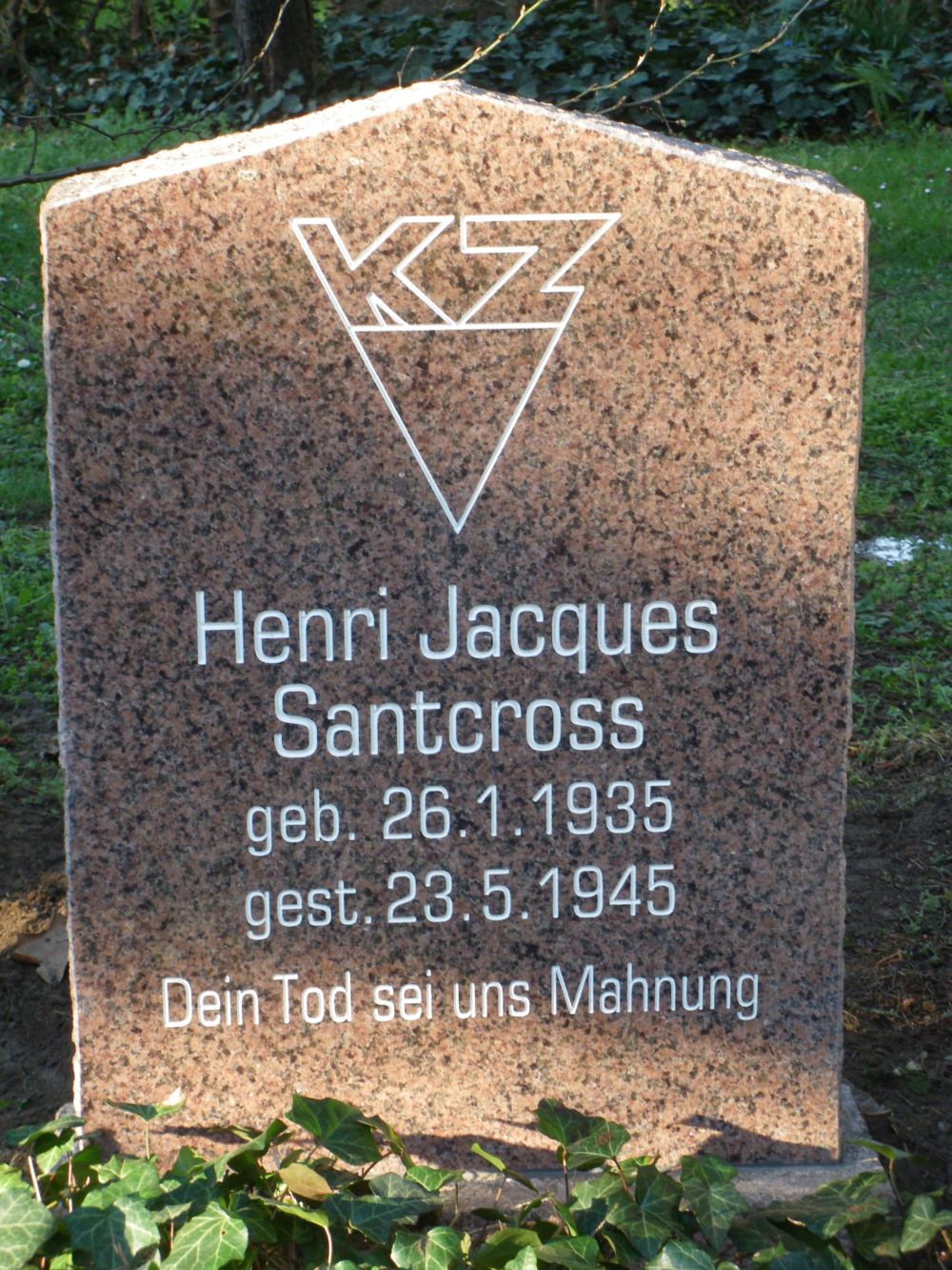 Afbeelding van graf of monument van Henri Jacques Santcross