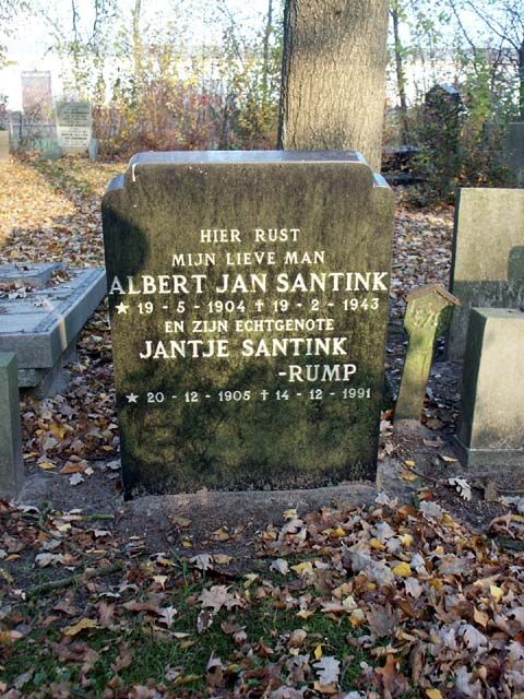 Afbeelding van graf of monument van Albert Jan Santink