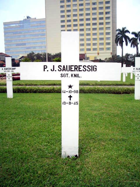 Afbeelding van graf of monument van Petrus Johannes Saueressig