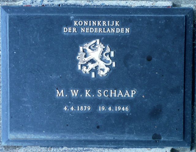 Afbeelding van graf of monument van Mathijs Willem Karel Schaap