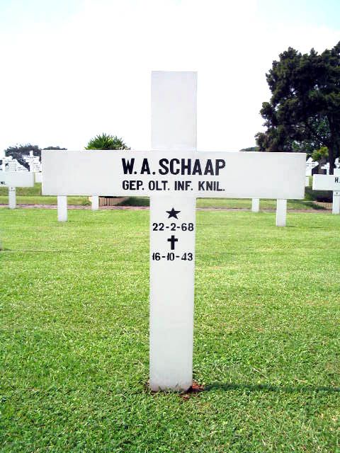 Afbeelding van graf of monument van Willem Adriaan Schaap