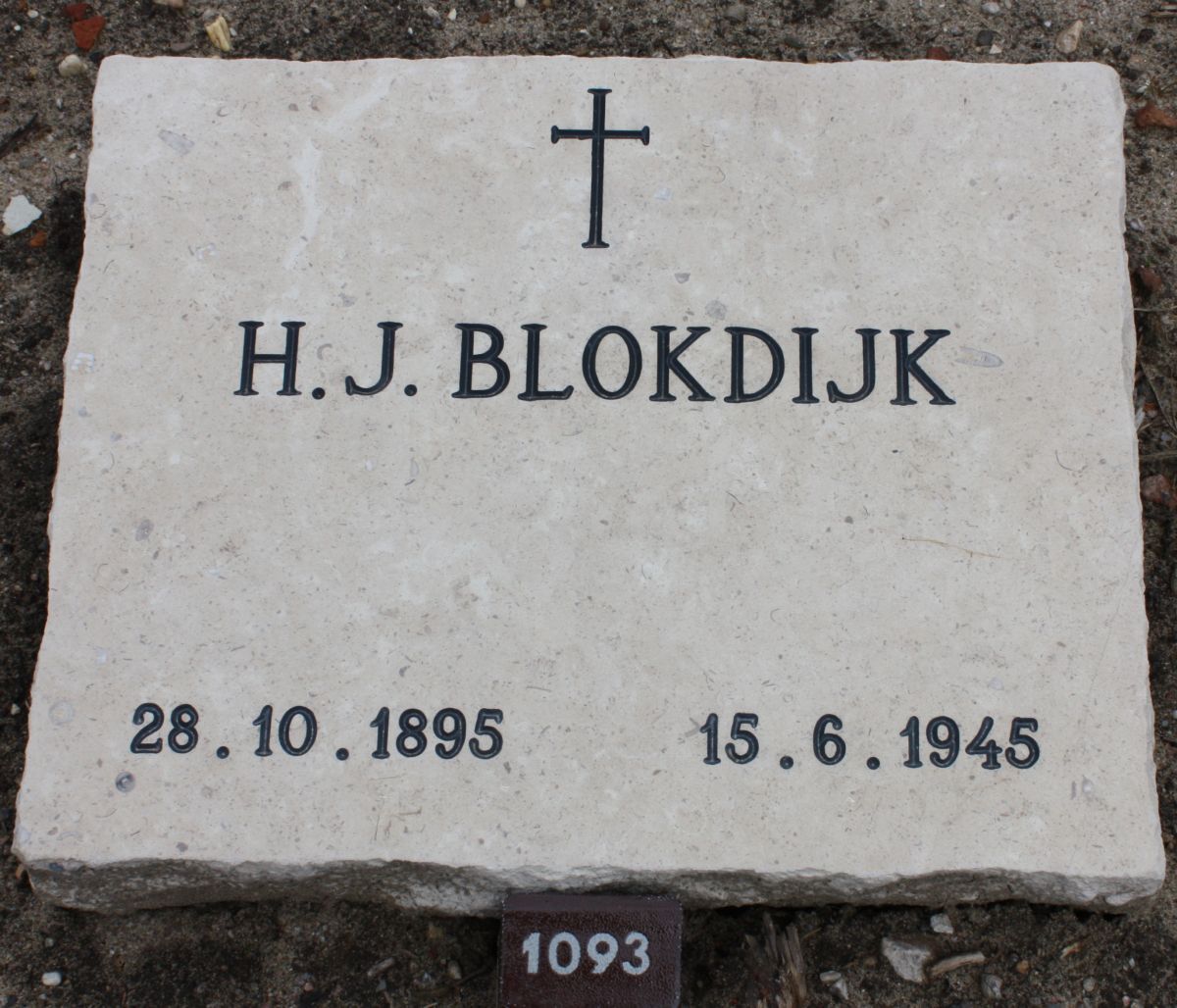 Afbeelding van graf of monument van Hendricus Josephus Blokdijk