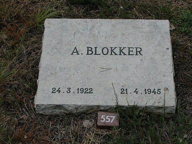 Afbeelding van graf of monument van Adrianus Blokker