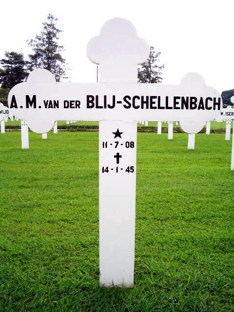 Afbeelding van graf of monument van Anna Margaretha van der Blij-Schellenbach