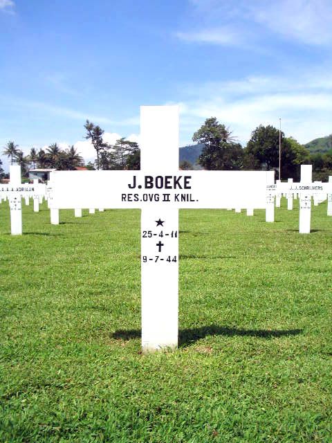 Afbeelding van graf of monument van Jan Boeke
