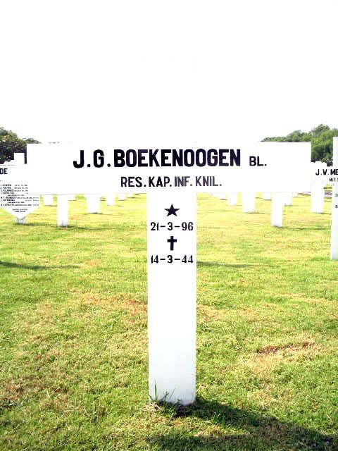 Afbeelding van graf of monument van Jan Gerrit Boekenoogen