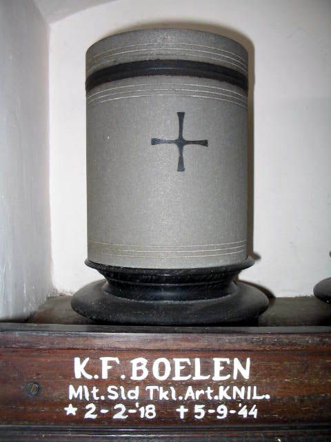 Afbeelding van graf of monument van Karel Frederick Boelen