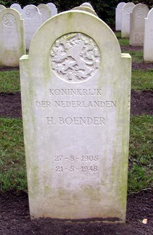 Afbeelding van graf of monument van Huibrecht Boender