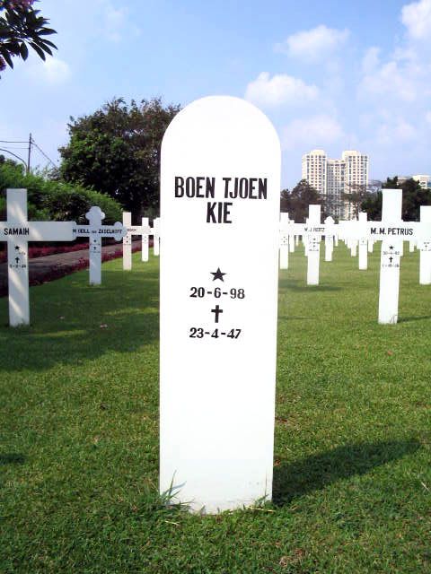 Afbeelding van graf of monument van Boen Tjoen Kie