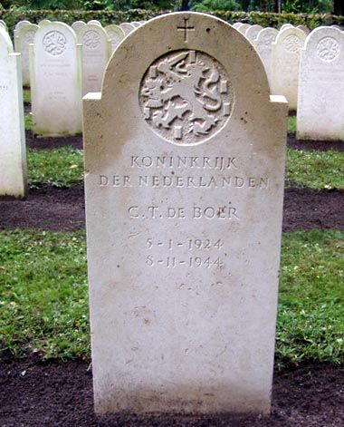 Afbeelding van graf of monument van Cornelis Theodorus de Boer