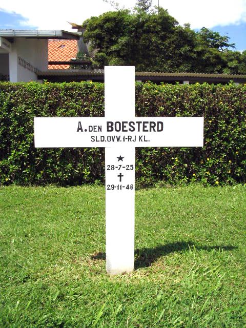 Afbeelding van graf of monument van Arie den Boesterd