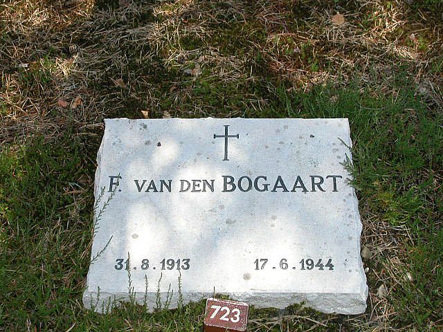 Afbeelding van graf of monument van Franciscus van den Bogaart