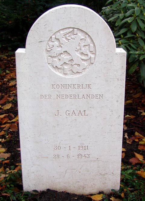 Afbeelding van graf of monument van Jan Gaal