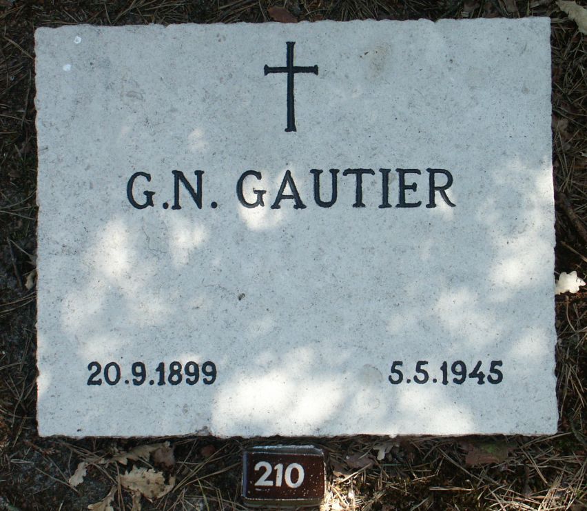 Afbeelding van graf of monument van Gerardus Nicolaas Gautier