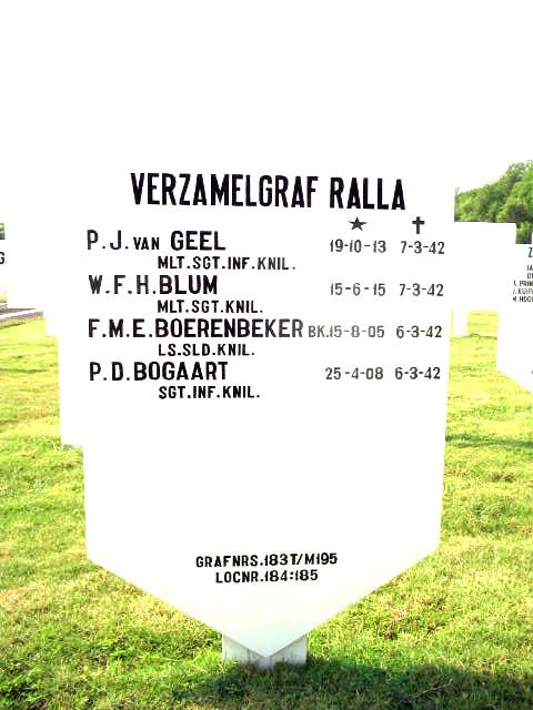 Afbeelding van graf of monument van Pieter Johan van Geel