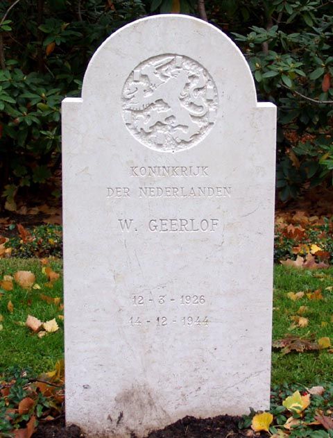 Afbeelding van graf of monument van Willem Geerlof