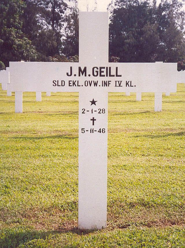 Afbeelding van graf of monument van Johan Marinus Geill