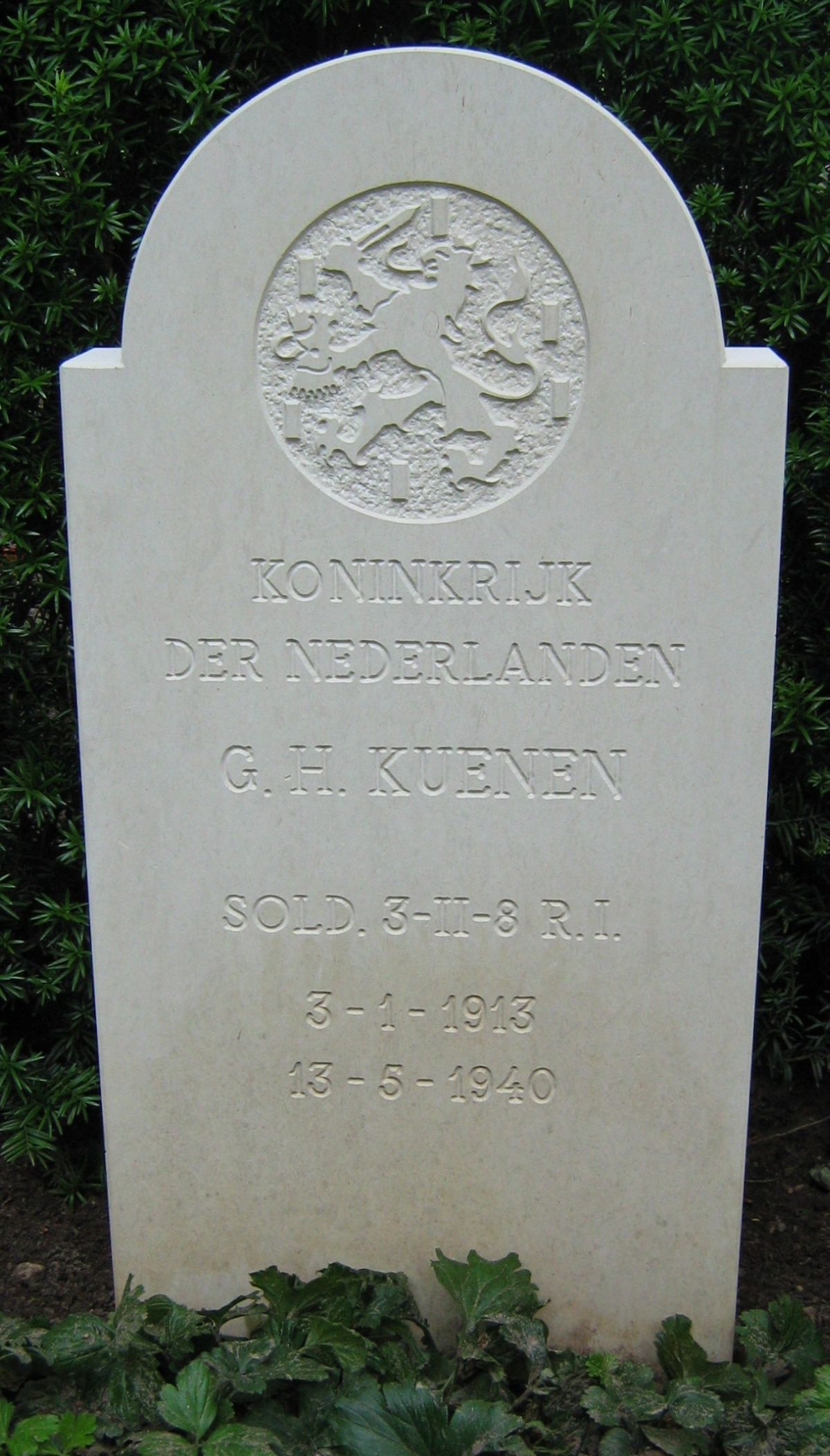 Afbeelding van graf of monument van Gerhardus Hermanus Kuenen