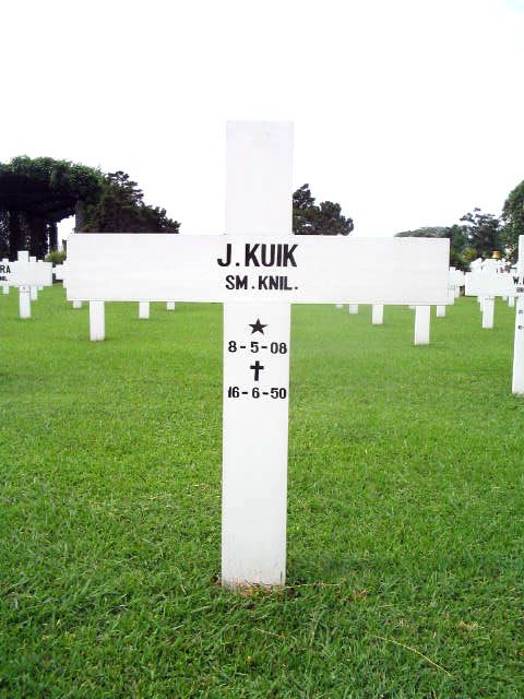 Afbeelding van graf of monument van Jacob Kuik