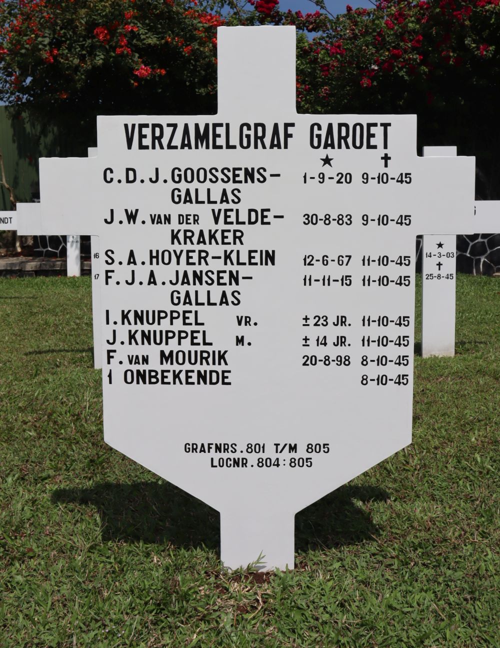 Verz.graf Garoet IV-804:805