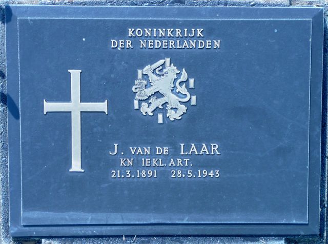 Afbeelding van graf of monument van Johannes van de Laar