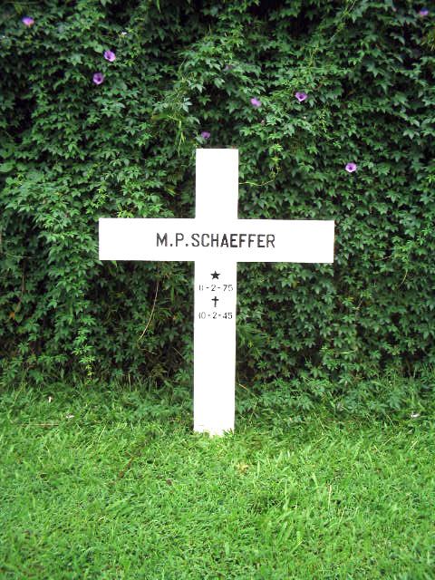 Afbeelding van graf of monument van Marinus Philippus Schaeffer