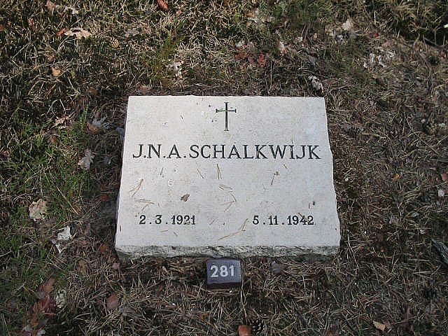 Afbeelding van graf of monument van Johannes Nicolaas Antonius Schalkwijk