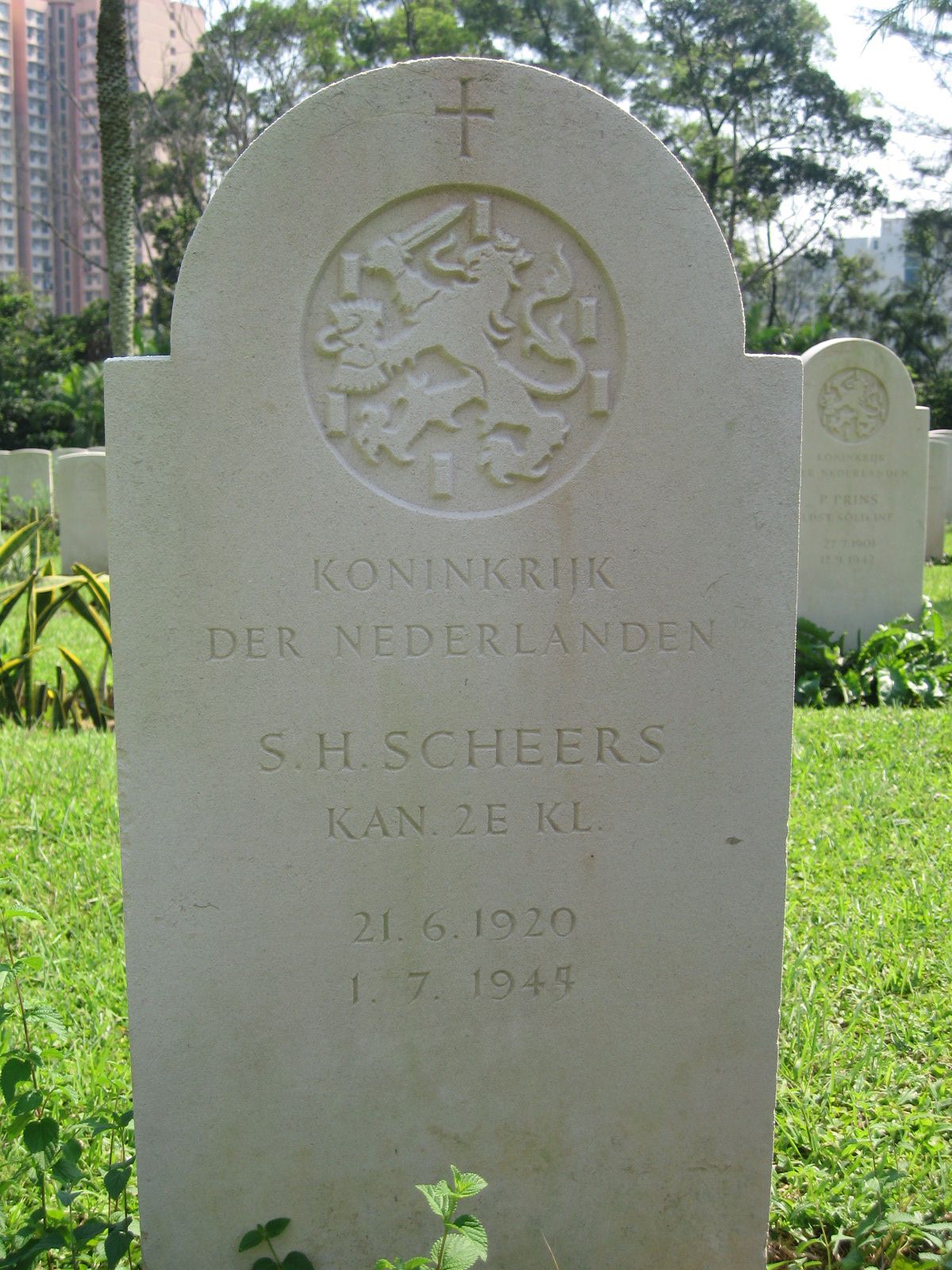 Afbeelding van graf of monument van Silvester Hendrikus Scheers
