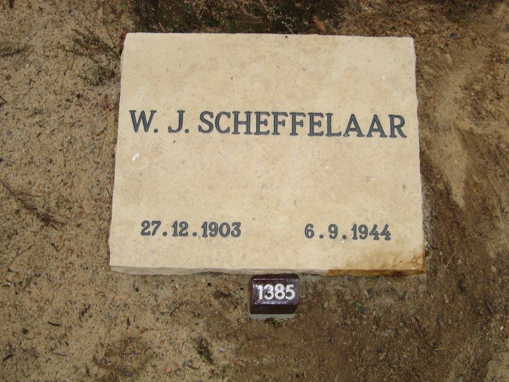 Afbeelding van graf of monument van Willem Jan Scheffelaar