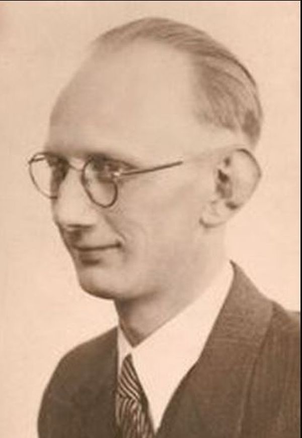 Portretfoto P.C.H. Bazen, foto familie