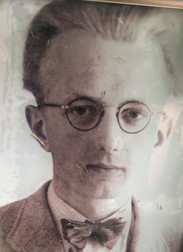 Portretfoto W.J. Hardam, foto familie