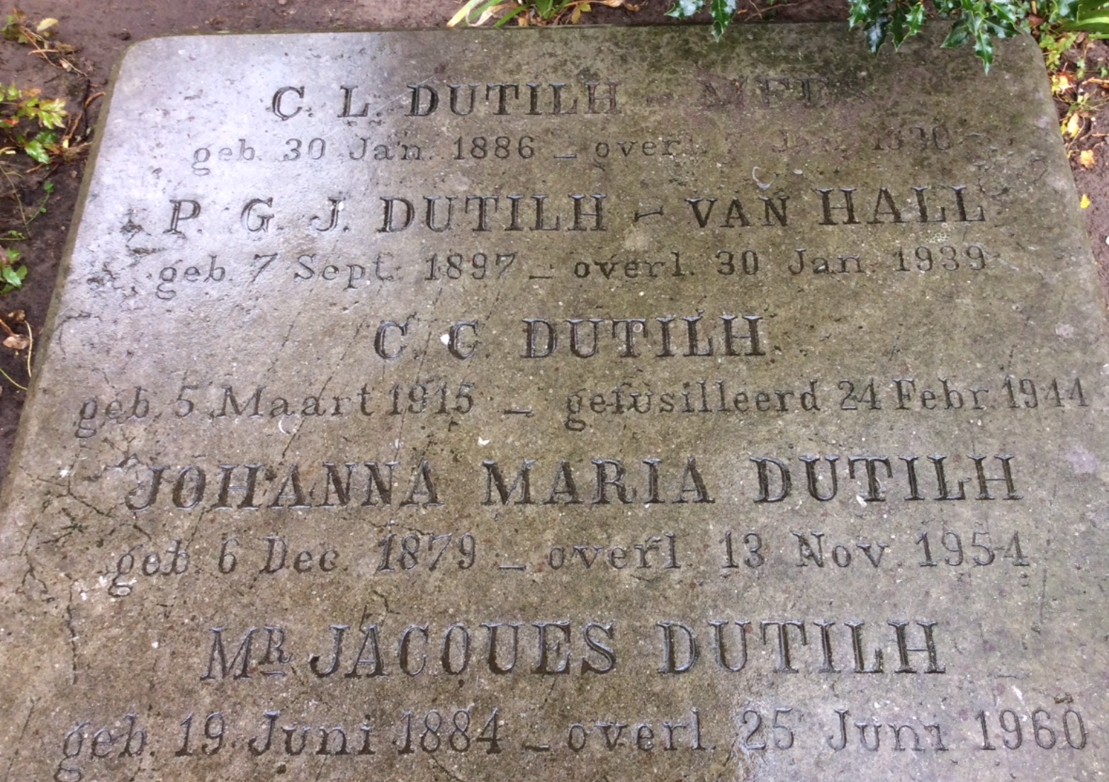 Graffoto C.C. Dutilh