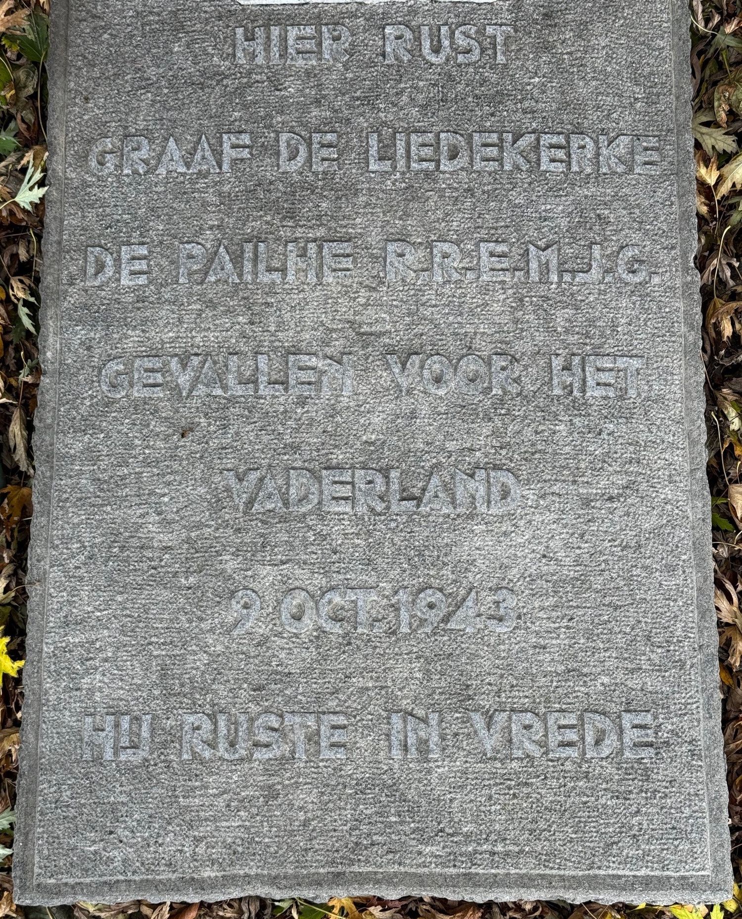 Graffoto Raphaël Graaf de Liedekerke de Pailhe