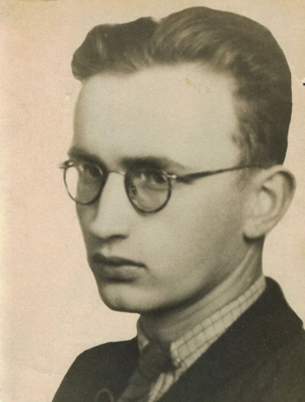 Portretfoto P. Aukes, foto familie