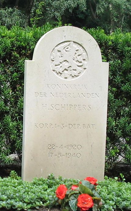 Afbeelding van graf of monument van Huibert Schippers