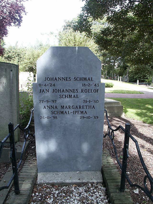 Afbeelding van graf of monument van Johannes Schmal