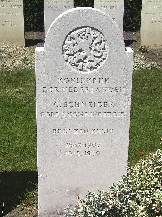 Afbeelding van graf of monument van Cornelis Schneider