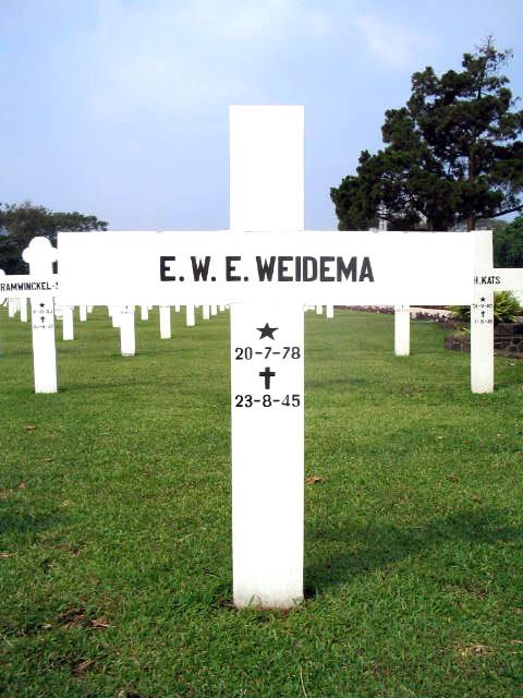 Afbeelding van graf of monument van Ernest Wilhelm Ewald Weidema