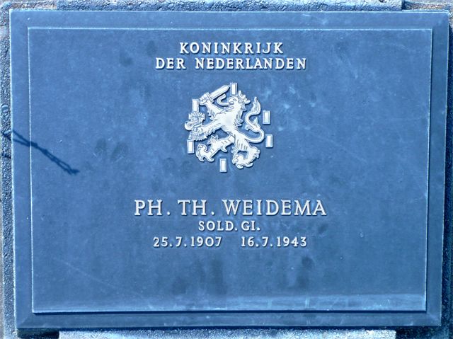 Afbeelding van graf of monument van Phillip Theodoor Weidema