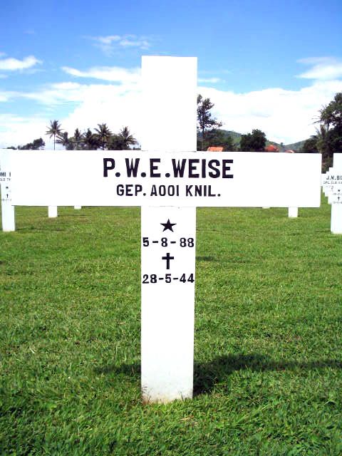 Afbeelding van graf of monument van Pierre Wilhelmus Emil Weise