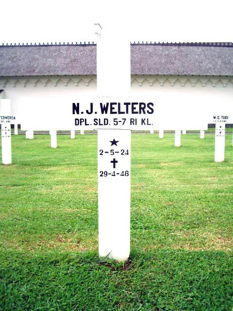 Afbeelding van graf of monument van Nicolaas Johanna Welters