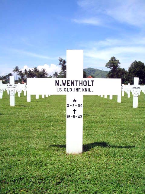 Afbeelding van graf of monument van Nicolaas Wentholt