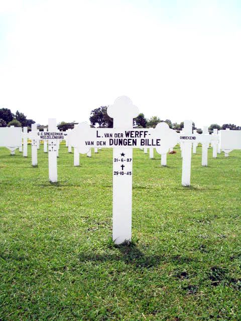Afbeelding van graf of monument van Louise van der Werff-van den Dungen Bille