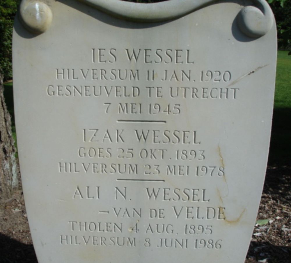 Afbeelding van graf of monument van Izak Wessel